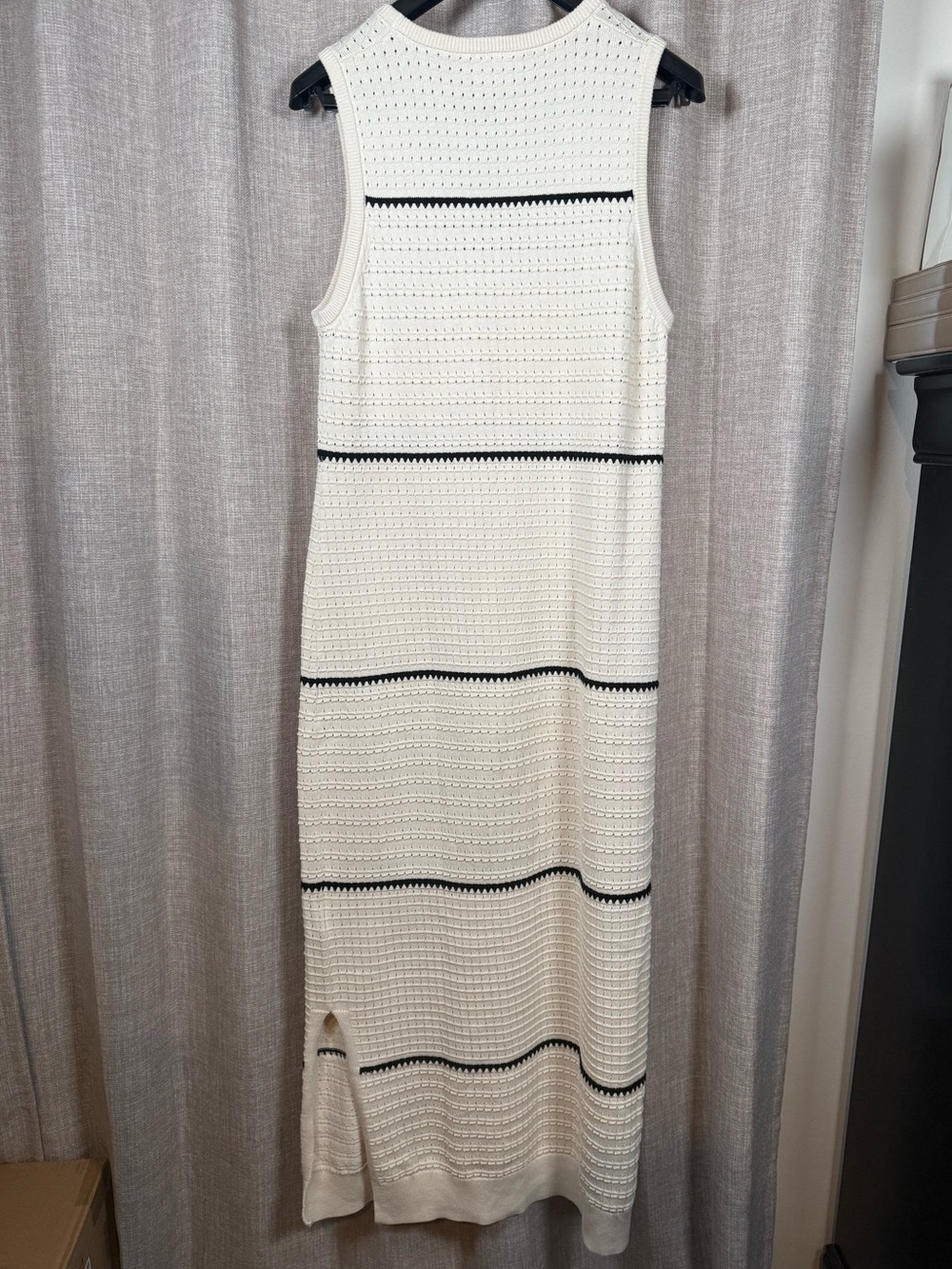 Varley Scott Knit Midi Dress Birch S - Picture 5 of 15